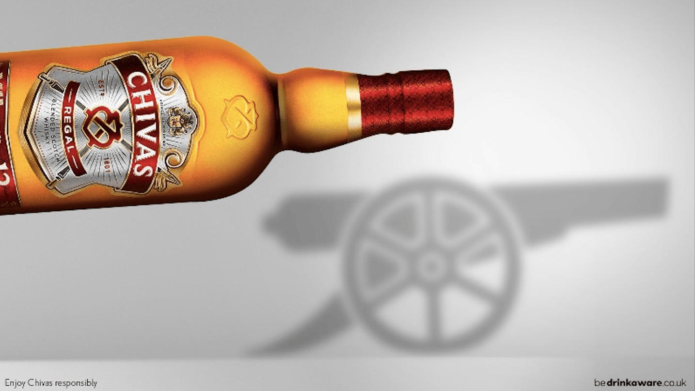 CHIVAS REGAL SCORES BIG WITH MULTI-YEAR GLOBAL ARSENAL PARTNERSHIP